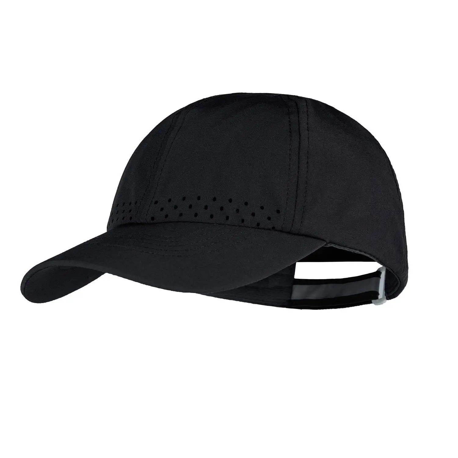 Women's Turquoise Laser Punched Cap Sunscreen Hat - Image 2