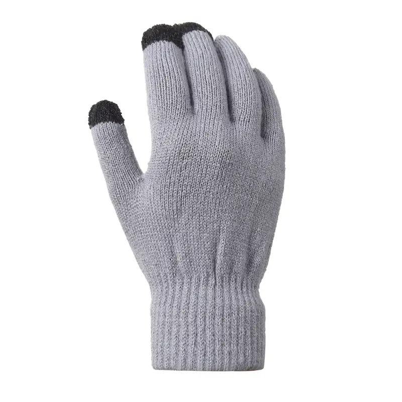 Original Design Fur Ball Hat, Touch Screen Gloves, Scarf Three-Piece Set, Winter Warm Acrylic Knit Gift Box Style — feature 13