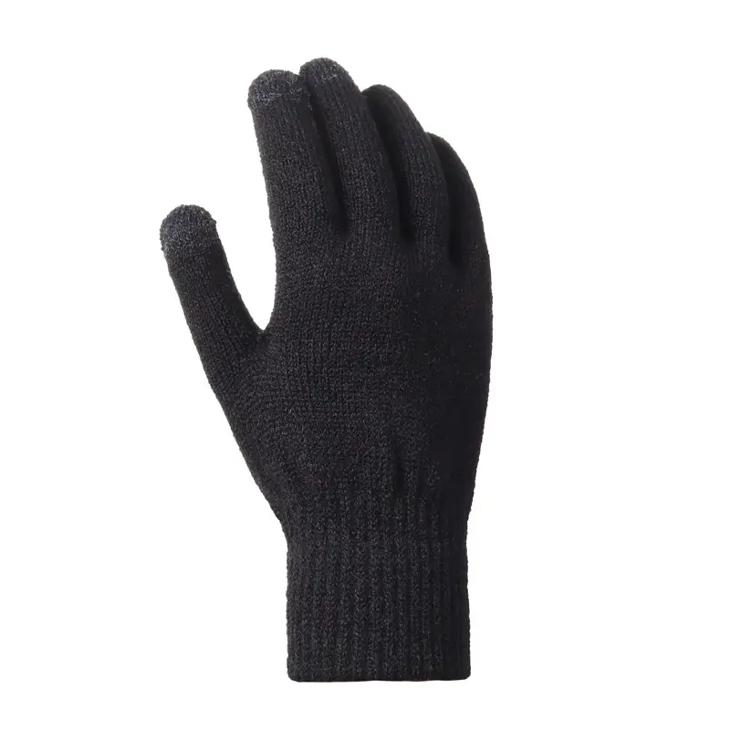 Original Design Fur Ball Hat, Touch Screen Gloves, Scarf Three-Piece Set, Winter Warm Acrylic Knit Gift Box Style — feature 15