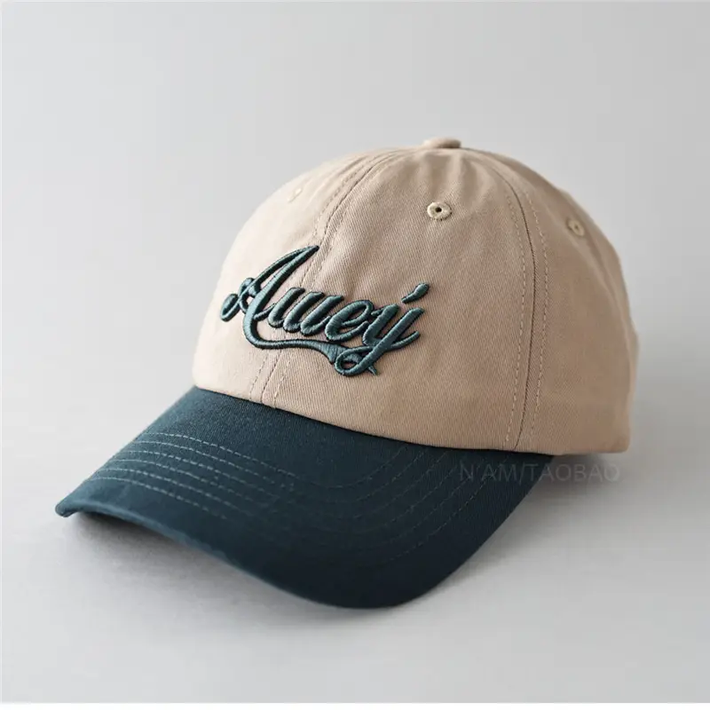 Men 3D Letter Cap Purple Baseball - Image 8