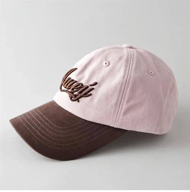 Men 3D Letter Cap Purple Baseball β feature 10