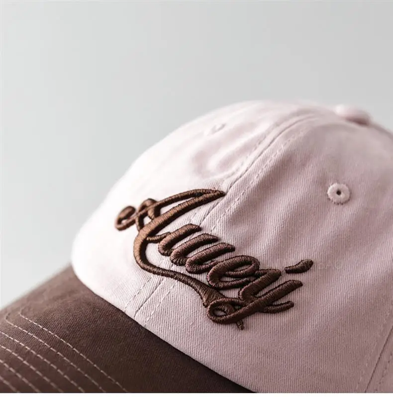 Men 3D Letter Cap Purple Baseball β feature 11