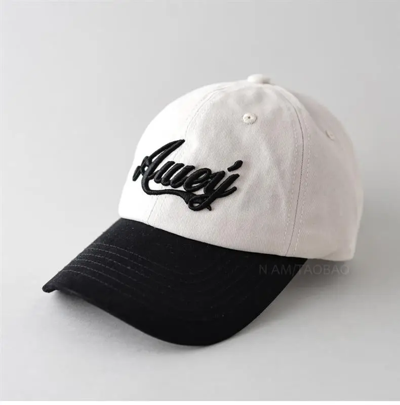 Men 3D Letter Cap Purple Baseball β feature 2