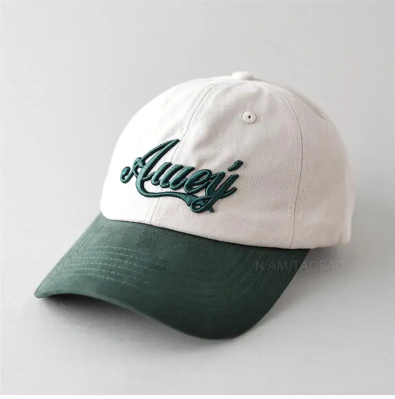 Men 3D Letter Cap Purple Baseball β feature 5