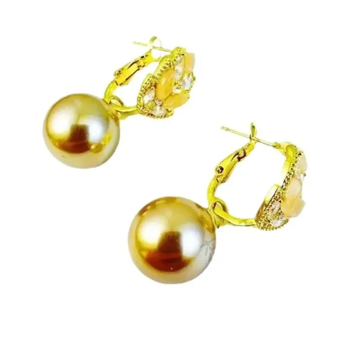 Copper Alloy Pearl Earrings 2025 New - Image 5