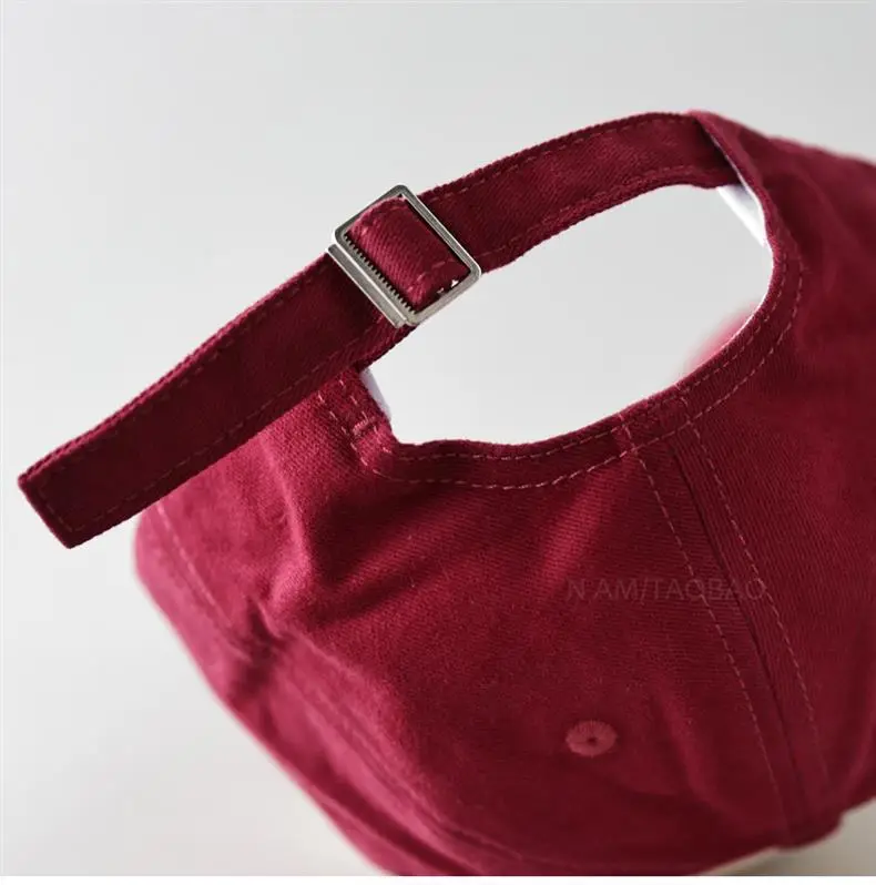 Spring New American Vintage Letter Embroidered Baseball Cap Men's Women's Sunshade Duck Tongue Hat — feature 17