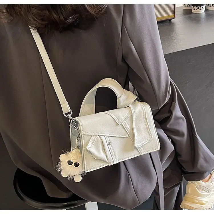 Denim Square Bag Women 2025 New Color Contrast — feature 21