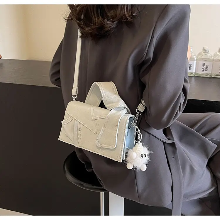 Denim Square Bag Women 2025 New Color Contrast — feature 22