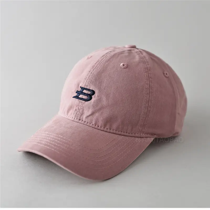 Men's Brown Embroidered Baseball Cap with Logo - Image 9