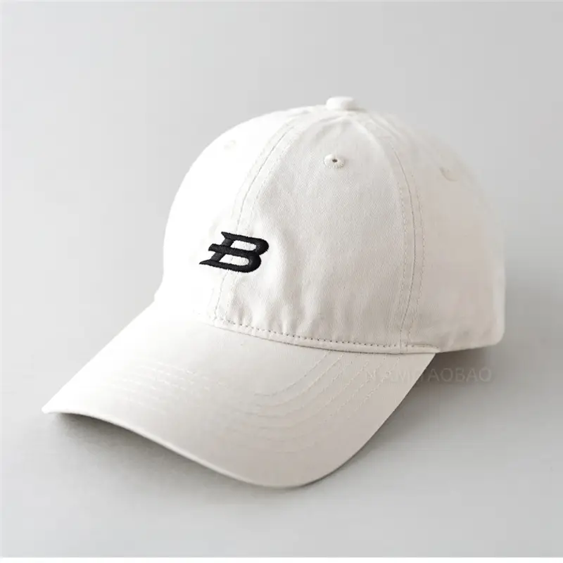 Men's Brown Embroidered Baseball Cap with Logo - Image 10