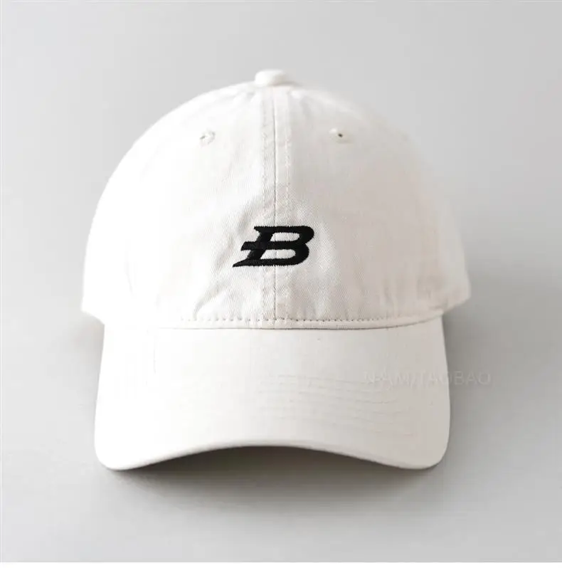 Men's Brown Embroidered Baseball Cap with Logo — feature 2