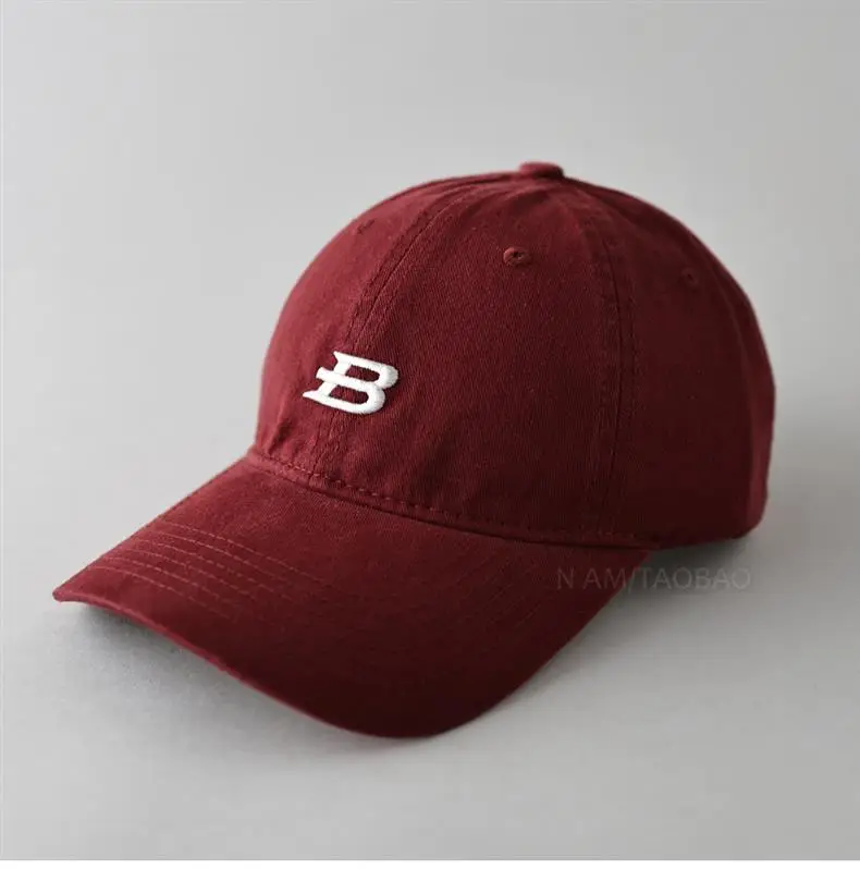 Men's Brown Embroidered Baseball Cap with Logo — feature 7