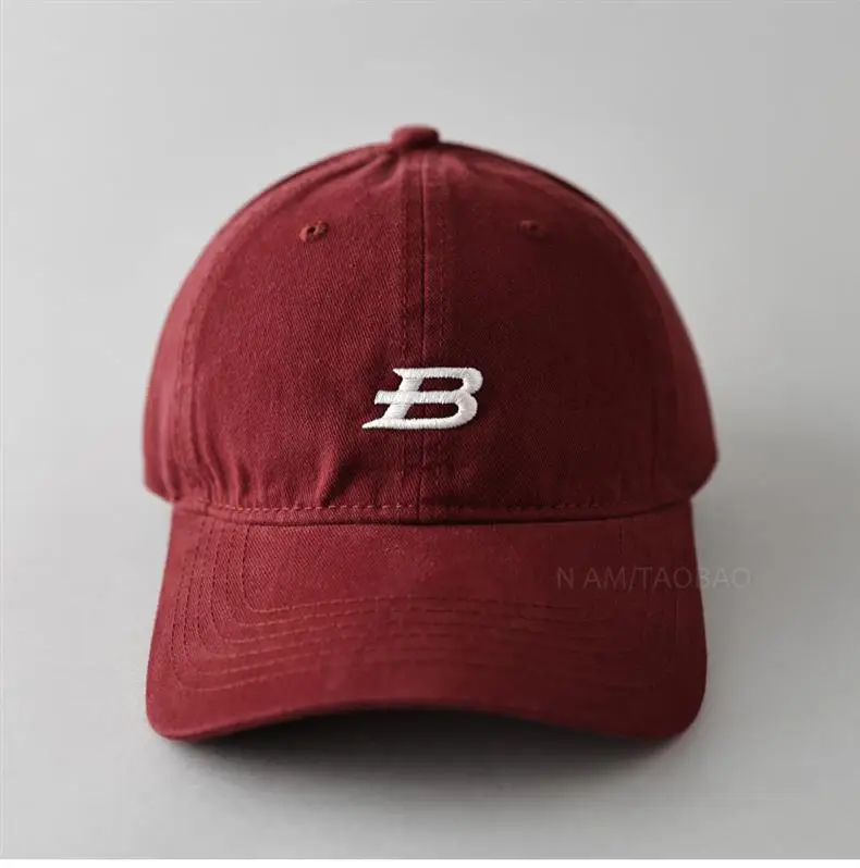 Men's Brown Embroidered Baseball Cap with Logo — feature 8