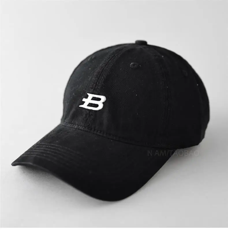 Men's Brown Embroidered Baseball Cap with Logo — feature 9
