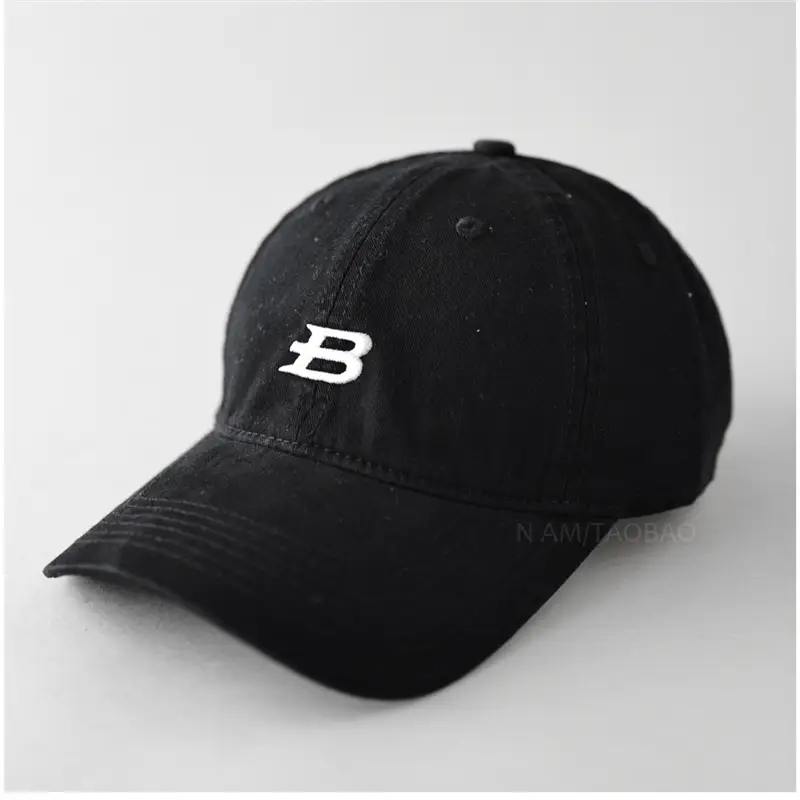 Men's Brown Embroidered Baseball Cap with Logo - Image 5