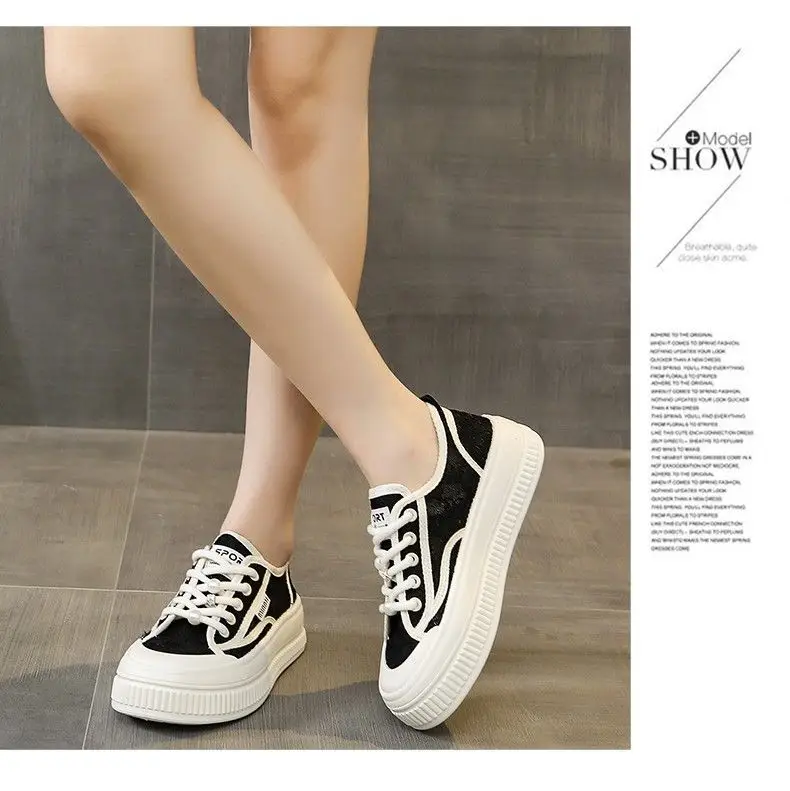 Breathable Lace Fisherman Shoes Women's Summer Women's Shoes Sneakers 2025 New Arrival Skirt White Shoes All-Match Women's Shoes — feature 10