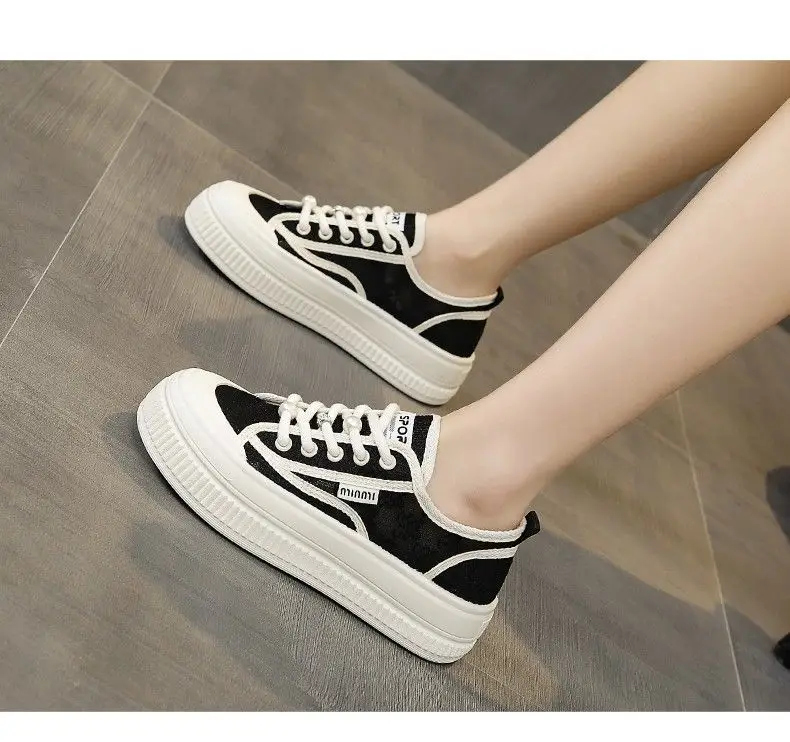 Breathable Lace Fisherman Shoes Women's Summer Women's Shoes Sneakers 2025 New Arrival Skirt White Shoes All-Match Women's Shoes — feature 11