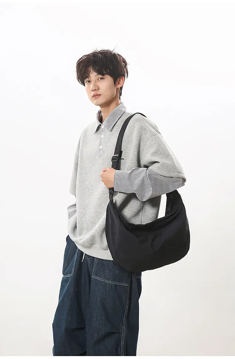 Men's White Crossbody Bag Large Capacity Leather Goods — feature 25