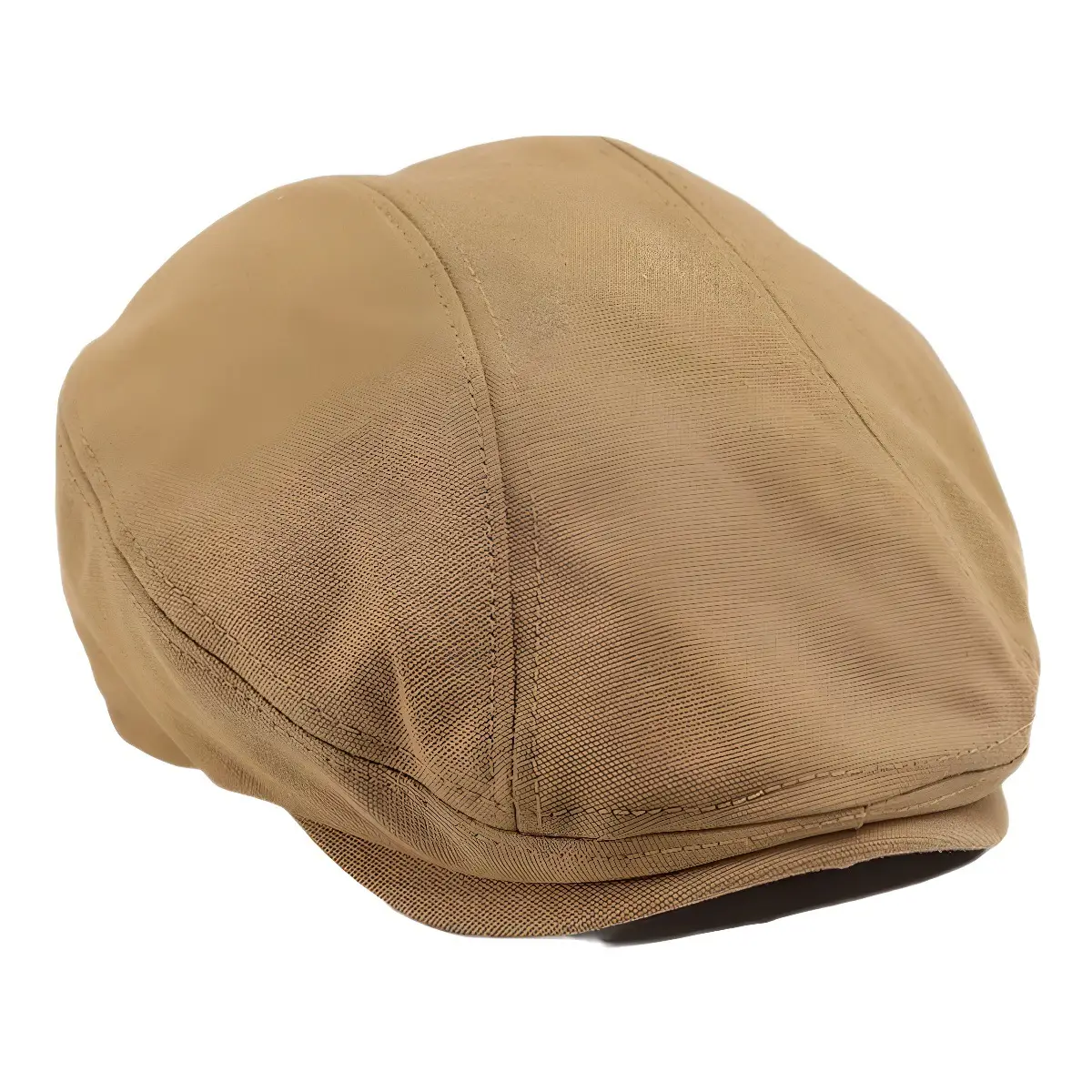 Japanese Linen Beret Cap Beige for Men Women