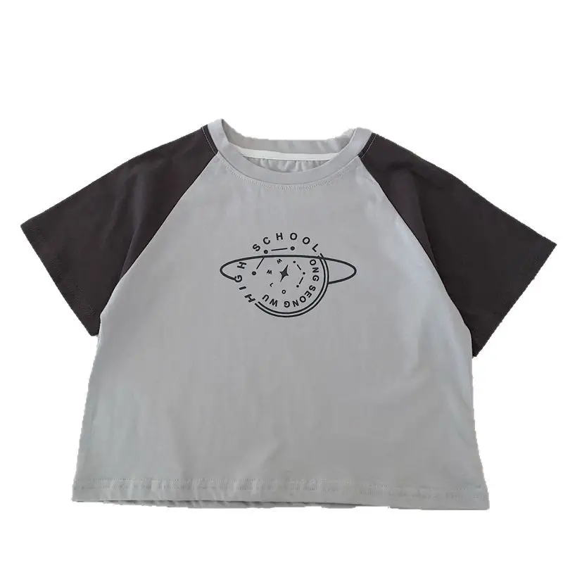 Boys Cotton T-Shirt Short Sleeve Summer 2024 - Image 7