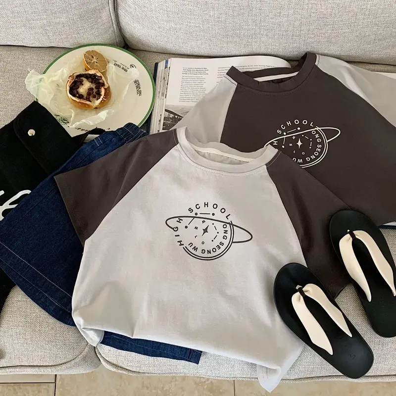 Boys Cotton T-Shirt Short Sleeve Summer 2024 — feature 1