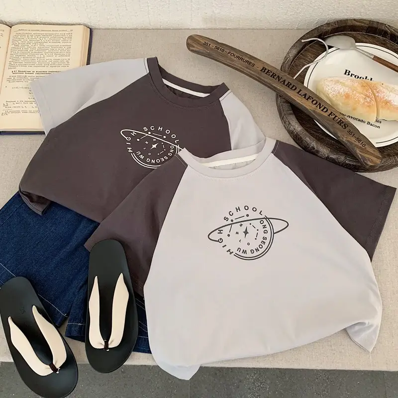 Boys Cotton T-Shirt Short Sleeve Summer 2024 — feature 10
