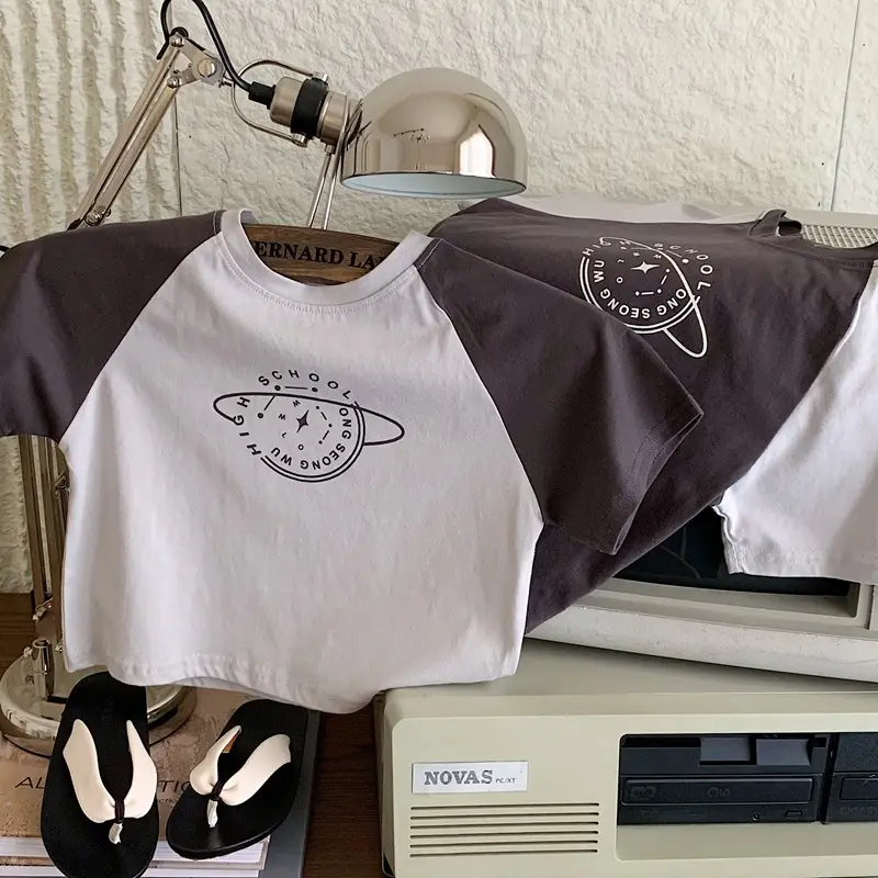 Boys Cotton T-Shirt Short Sleeve Summer 2024 — feature 4