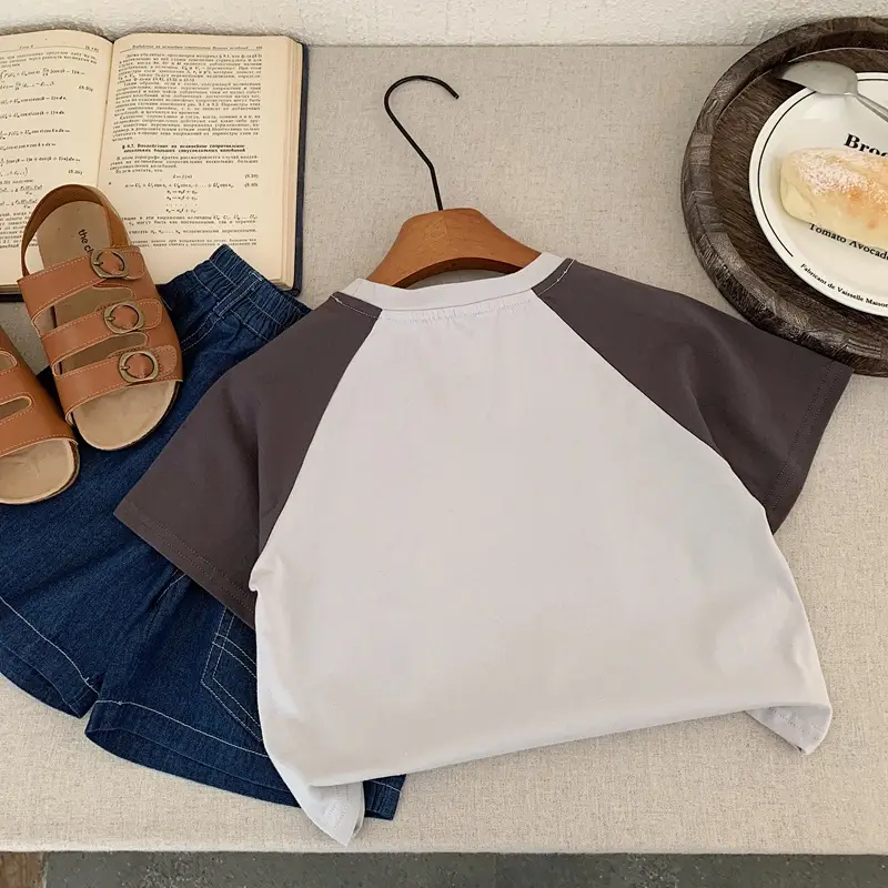 Boys Cotton T-Shirt Short Sleeve Summer 2024 — feature 8