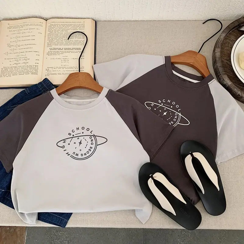 Boys Cotton T-Shirt Short Sleeve Summer 2024 — feature 9