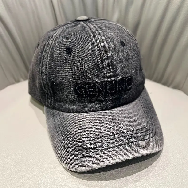 Women's Light Blue Embroidered Baseball Cap — feature 6