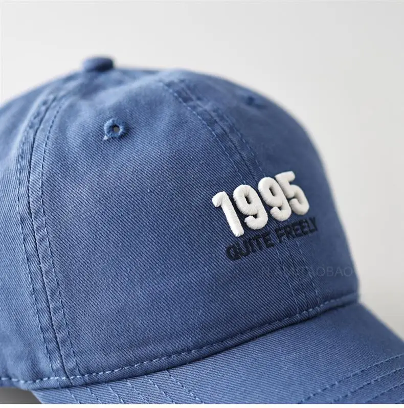 Men's 995 Embroidered Blue Baseball Cap — feature 17