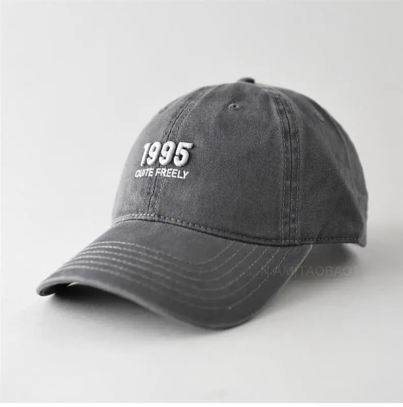 Men's 995 Embroidered Blue Baseball Cap — feature 3