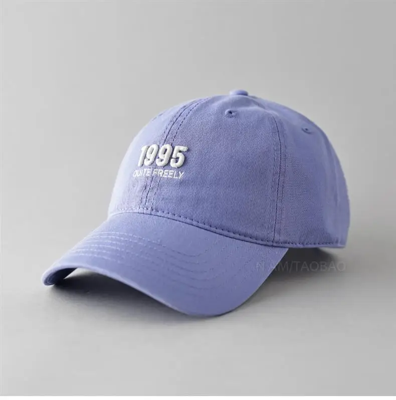 Men's 995 Embroidered Blue Baseball Cap — feature 5