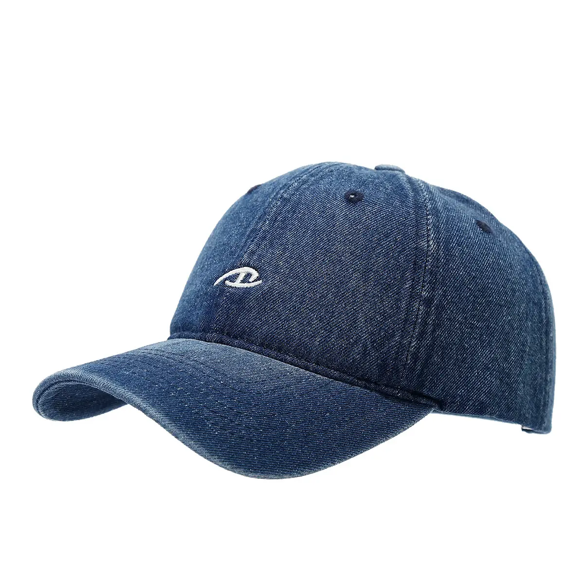 Ins Street Ripped Hip Hop Denim Cap Black Blue - Image 7