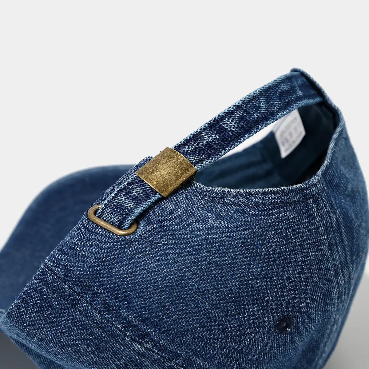 Ins Street Ripped Hip Hop Denim Cap Black Blue — feature 10