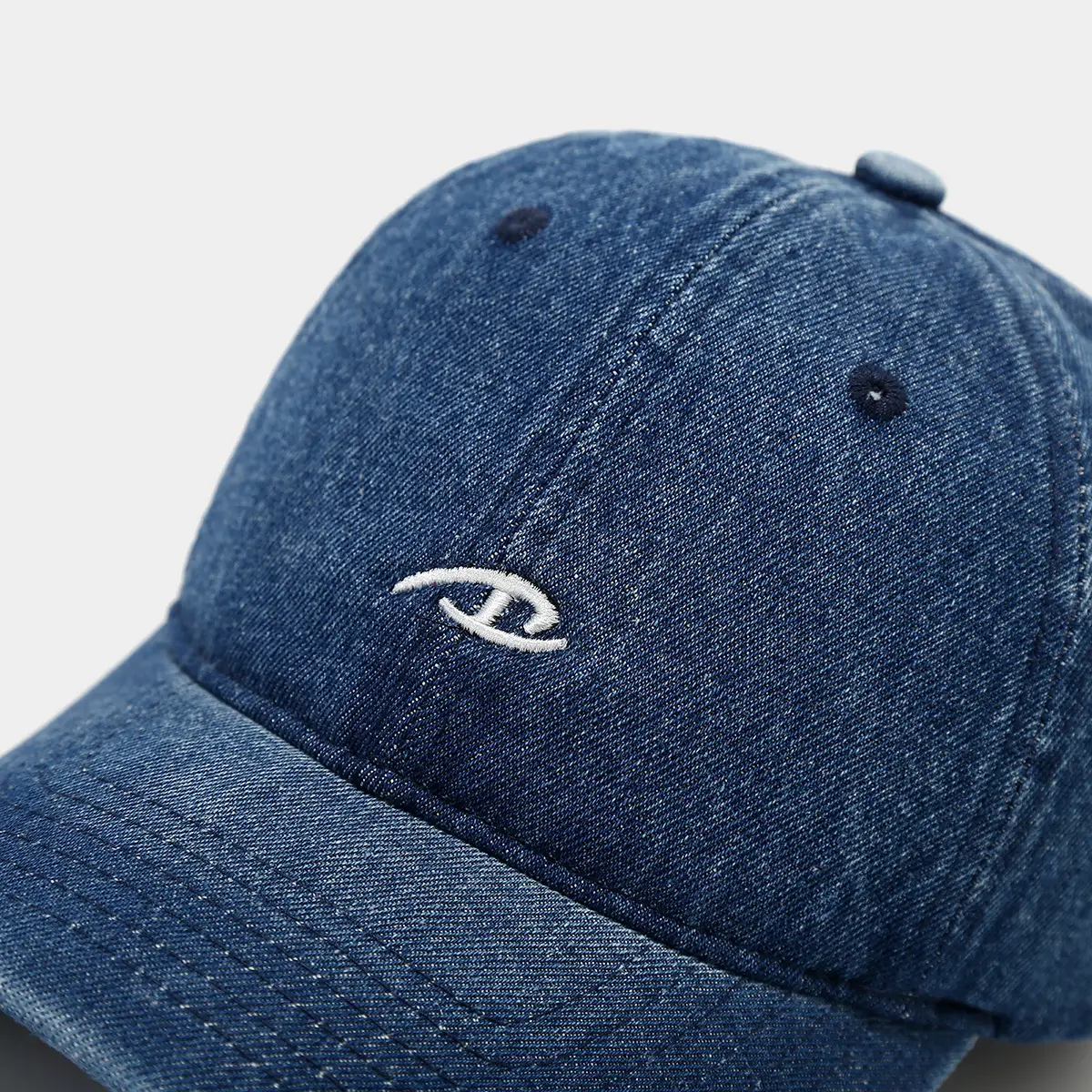 Ins Street Ripped Hip Hop Denim Cap Black Blue — feature 8