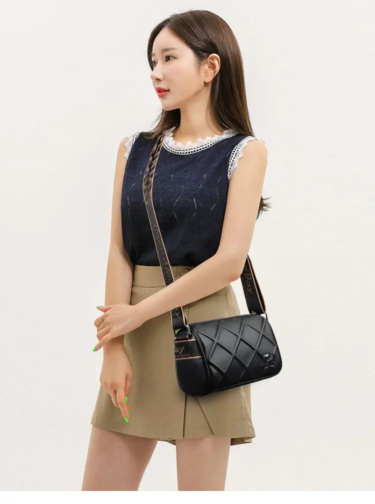 Black Quilted Crossbody Bag for Women 2025 — feature 12