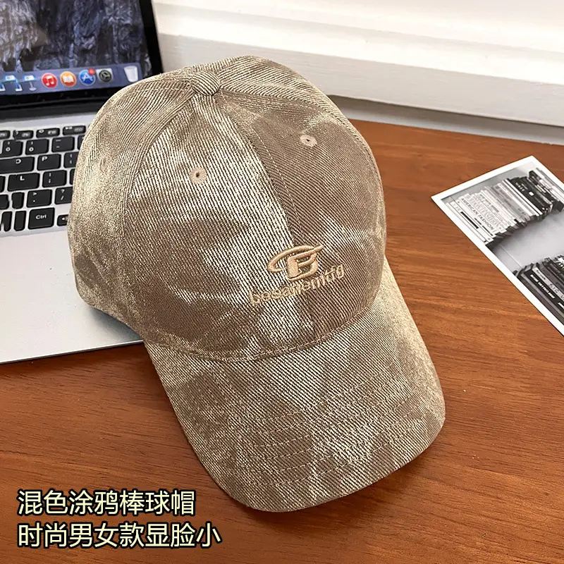 Korean Style Embroidered Baseball Cap for Women - Image 2