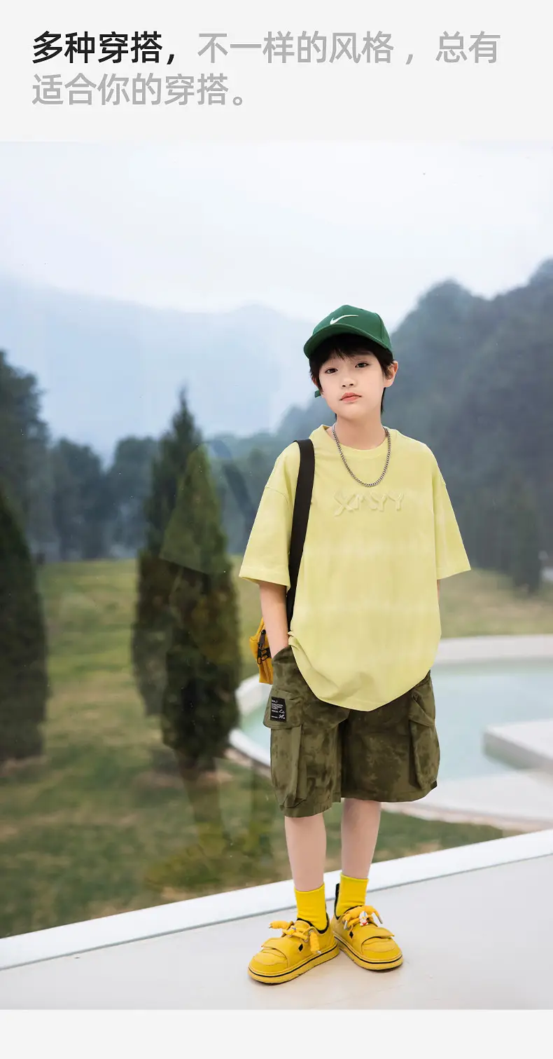 Panda Yuanyuan Summer T-Shirt Cotton Breathable Boys 2025 — feature 27