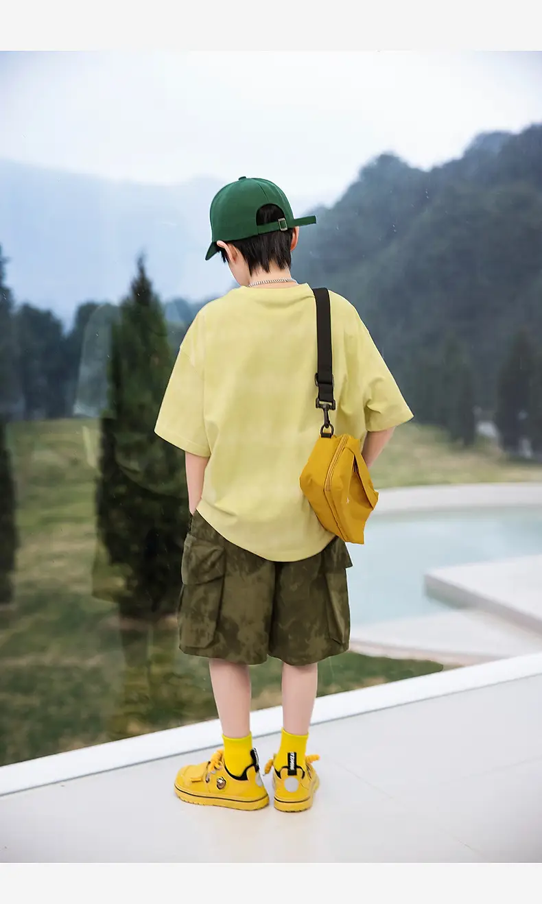Panda Yuanyuan Summer T-Shirt Cotton Breathable Boys 2025 — feature 28
