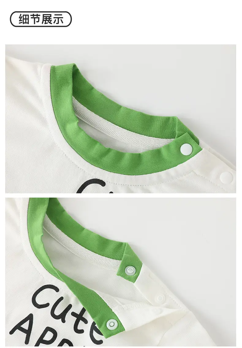 Children's Cotton T-Shirt White Summer Boys Short Sleeve — feature 17