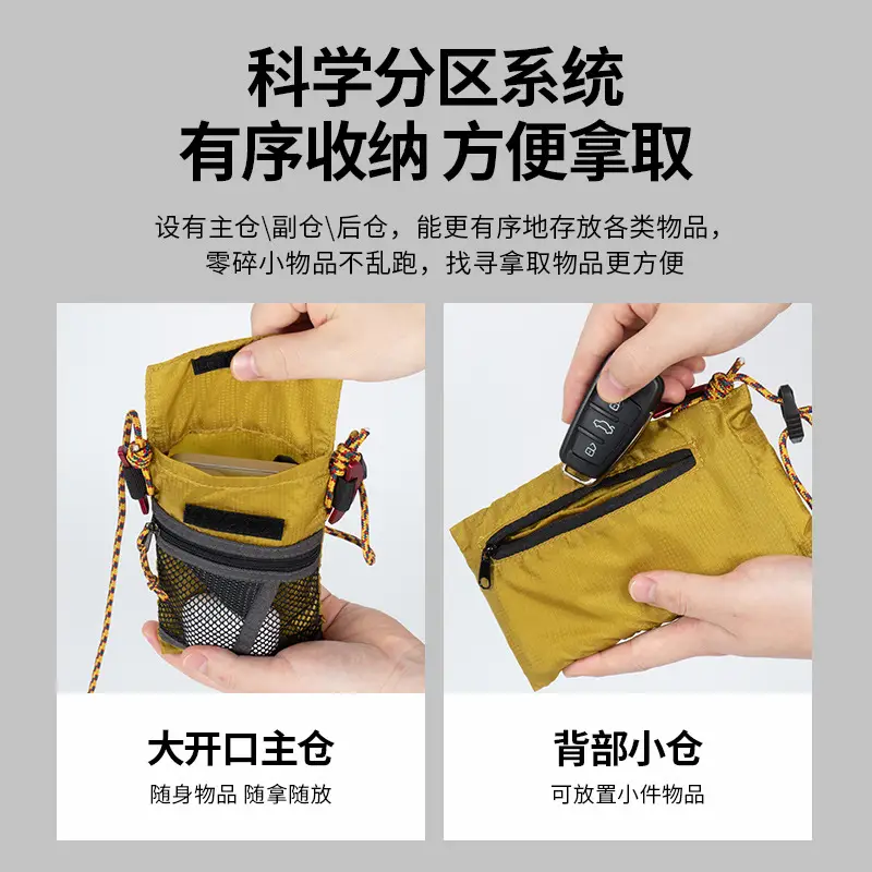Waterproof Folding Crossbody Bag for Hiking & Travel