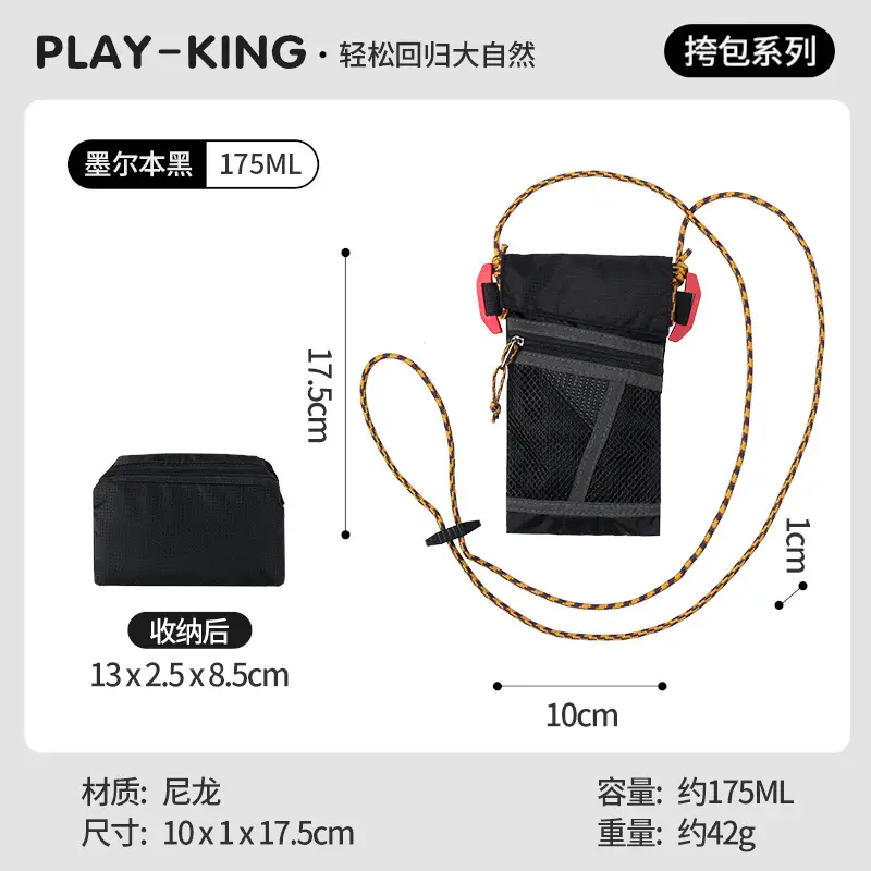 Waterproof Folding Crossbody Bag for Hiking & Travel