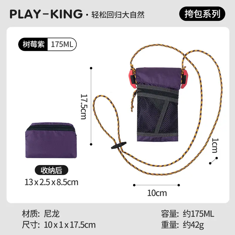 Waterproof Folding Crossbody Bag for Hiking & Travel