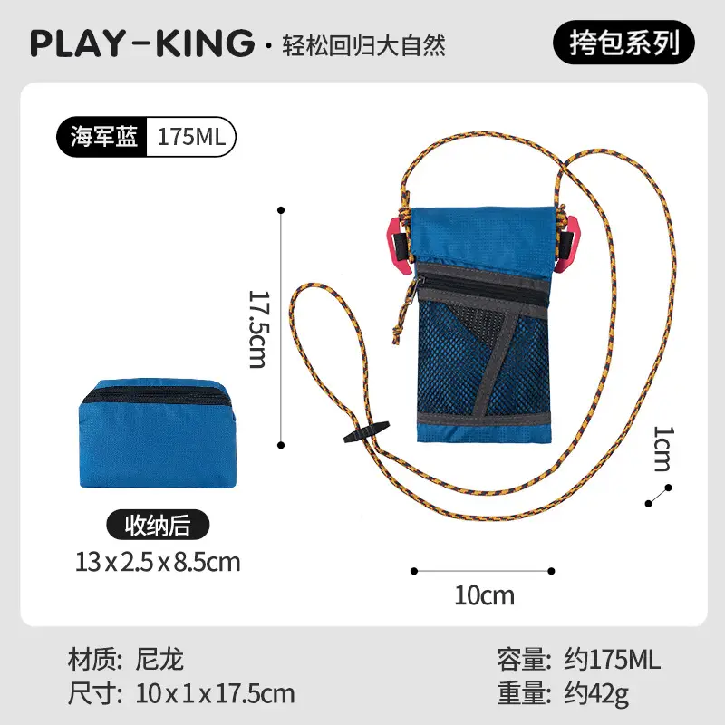 Waterproof Folding Crossbody Bag for Hiking & Travel