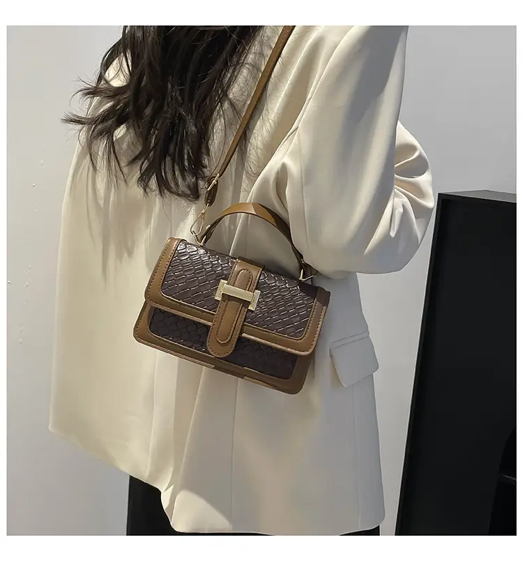 Red Textured Straw Woven Handbag for Women — feature 36