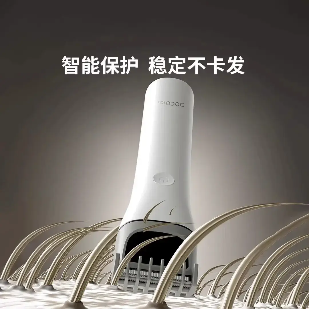 Rechargeable Electric Hair Clipper White Self-Shaving - Image 6