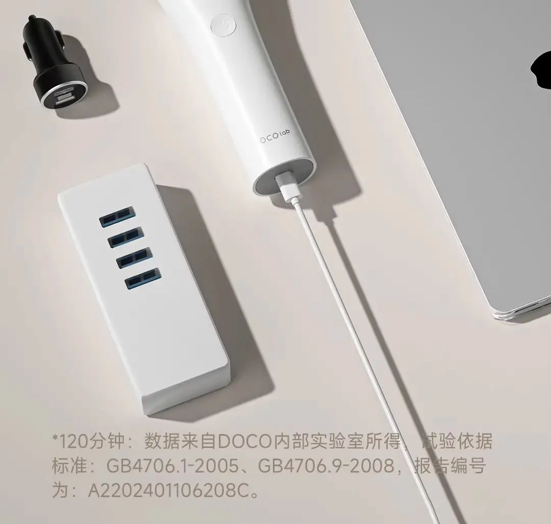 Rechargeable Electric Hair Clipper White Self-Shaving — feature 18