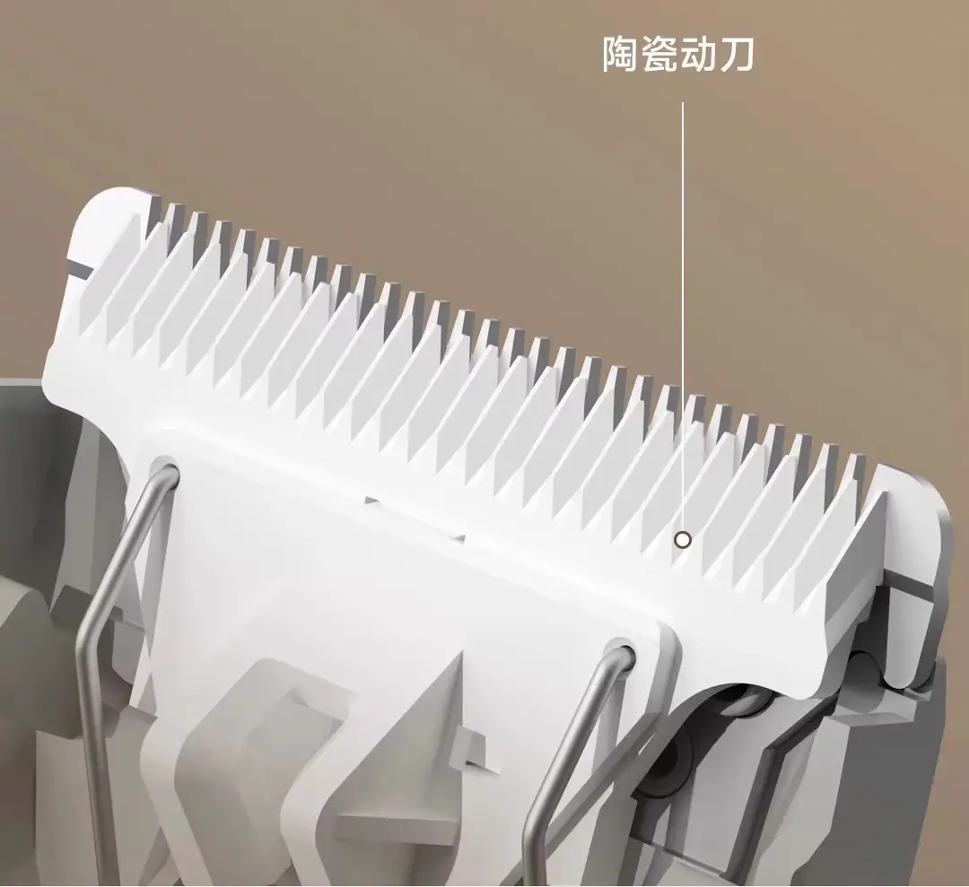 Rechargeable Electric Hair Clipper White Self-Shaving — feature 5