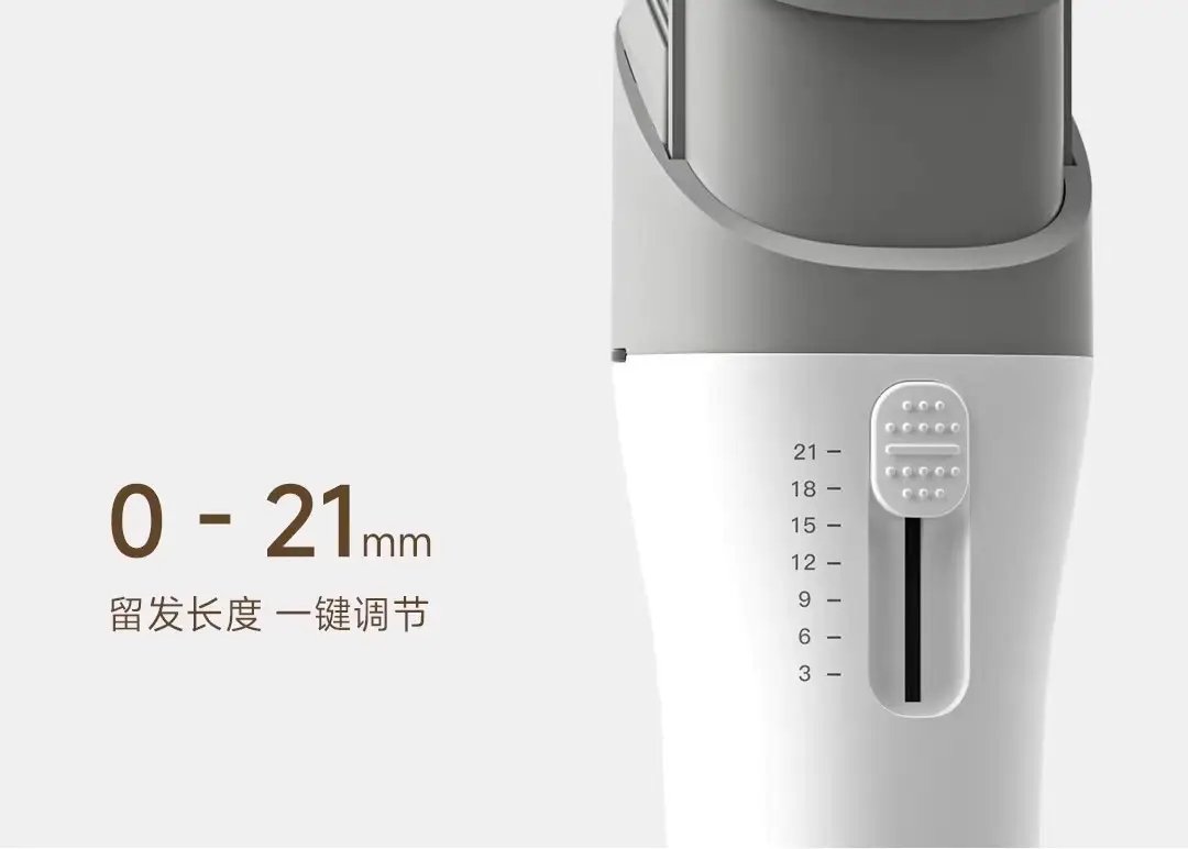 Rechargeable Electric Hair Clipper White Self-Shaving — feature 7